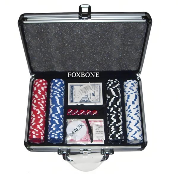 Poker Chips Set, 200PCS Deluxe Poker Set with Aluminum Travel Case, Casino Chips Set for Poker Game,11.5 Gram Poker Set for Texas Holdem Blackjack Gambling