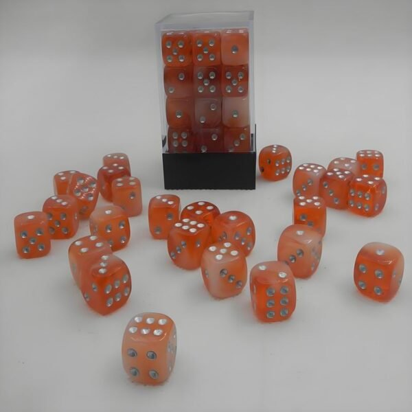 36 of Pack 12MM 6 Sided MINI Dice Set,Two Colours D6 Game Dice Set, 6 Sided Standard Dices for Yahtzee, Bunco or Teaching Math,with Portable Plastic Box - Image 4